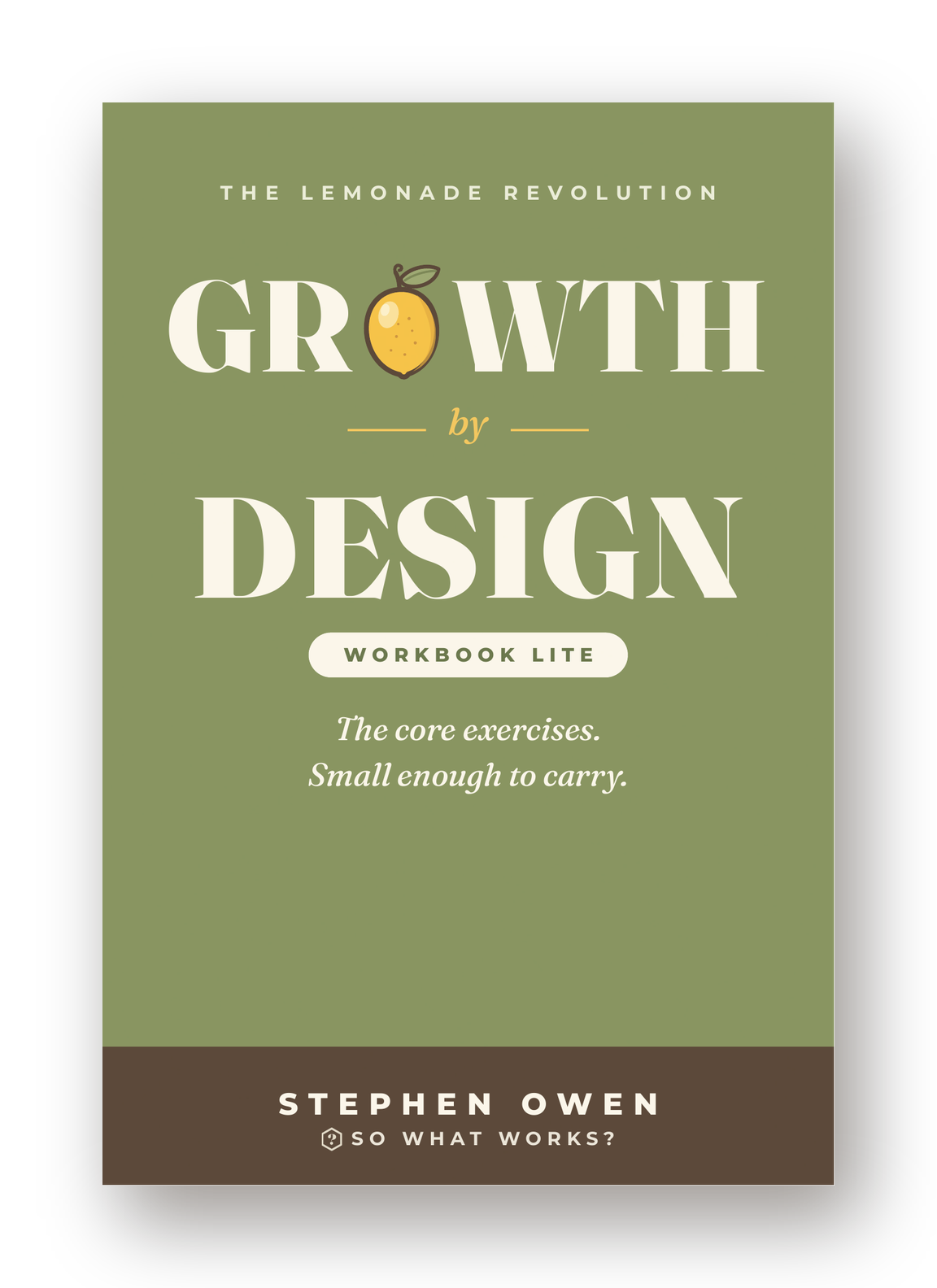 GROWTH by DESIGN Lite Workbook